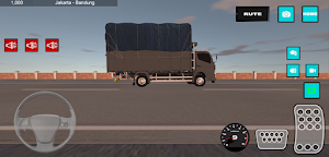 Truk Canter Tawakal oleng 3D Screenshot 2