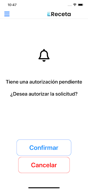 EReceta Prescriptores Screenshot 1