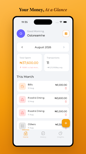 Expensio: Expense Tracker Screenshot 1