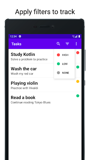 ToDo: daily organizer Screenshot 2