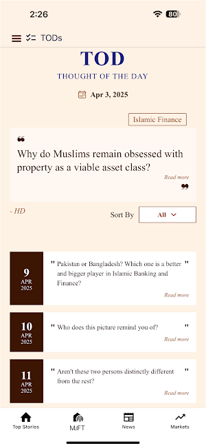 Islamic Financial Times Screenshot 1
