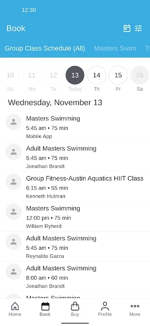 Austin Aquatics&Sports Academy Screenshot 1