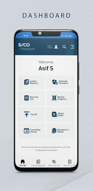 SICO Research Screenshot 0