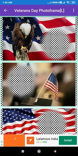 Happy Veterans Day:Greeting,Photo Frames,GIF Quote Screenshot 2