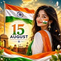 15 August Tiranga Wallpaper 4k