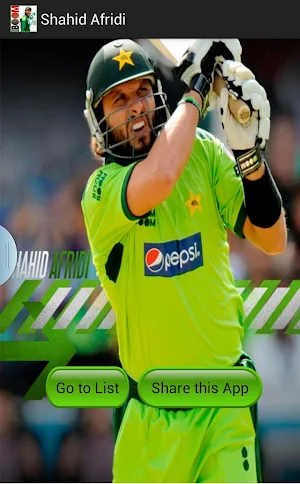 Shahid Afridi - Boom Boom Screenshot 0