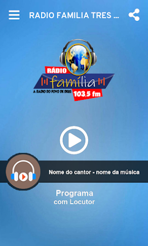 Radio Familia Três Rios Screenshot 1
