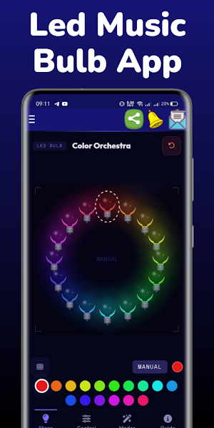 Led Music Bulb App Screenshot 3