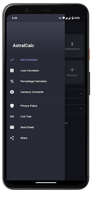 AstralCalc Screenshot 2
