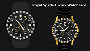 Royal Spade Luxury WatchFace Screenshot 1