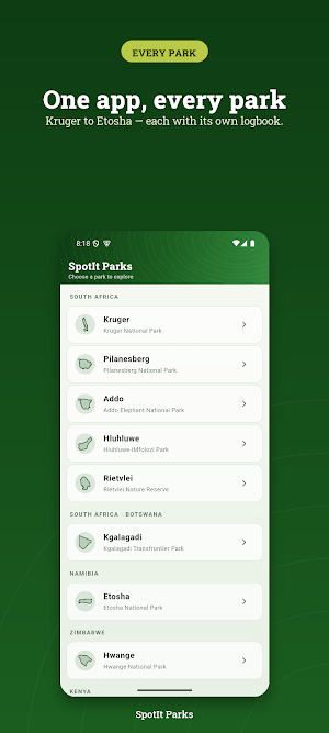 SpotIt Game Parks Screenshot 0