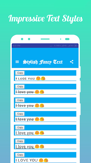 Stylish Fancy Text Generator Screenshot 0