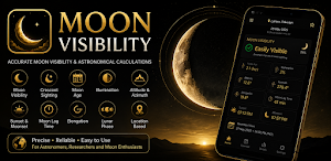 Moon visibility Screenshot 1