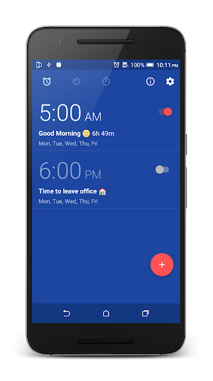 Alarm Clock Screenshot 1