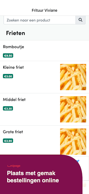 Frituur Viviane Screenshot 1