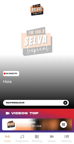Selva Radio Screenshot 1