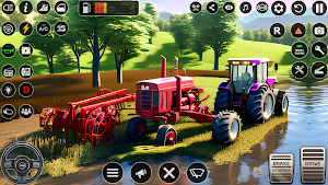 Real Tractor Driving Games 3D Screenshot 1