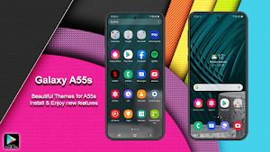 Theme for Samsung A55 Launcher Screenshot 1