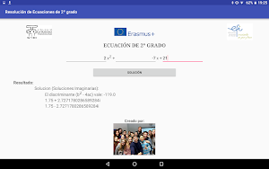 Resolución Ecuación 2º grado Screenshot 3