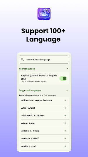AI Keyboard - Text Rewriter Screenshot 2