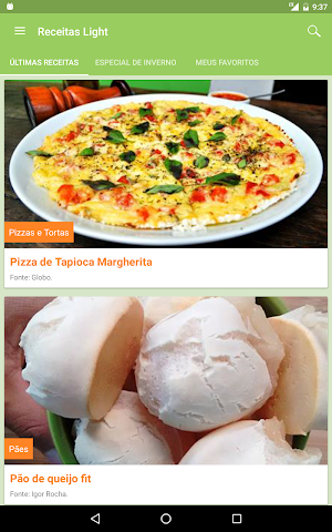 Receitas Light Screenshot 3