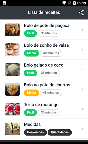 Bolo no potinho Screenshot 2