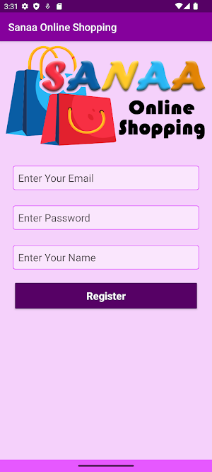 Sanaa Online Shopping Screenshot 1