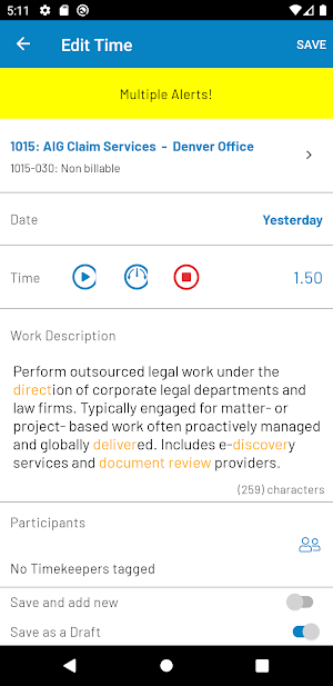 iTimekeep Screenshot 0