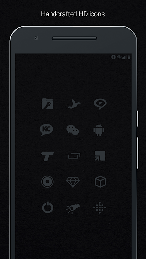 Murdered Out - Black Icon Pack (Free Version) Screenshot 3