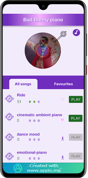 Bad Bunny Piano Screenshot 2