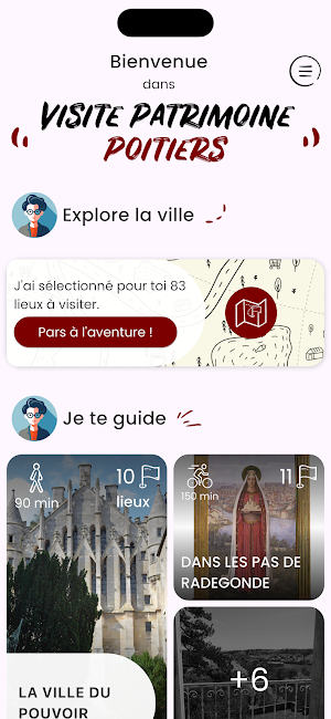 Visite Patrimoine Screenshot 1