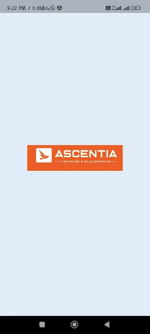 ASCENTIA - Student App Screenshot 0
