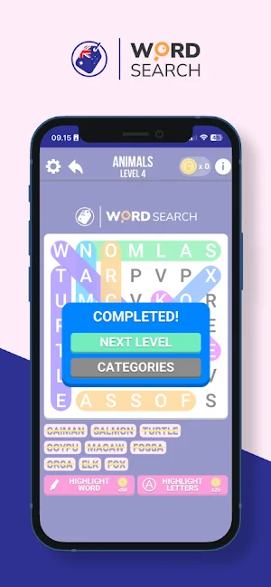 SDC Word Search Screenshot 3