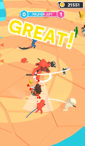Sword.io - Stickman Slice Battle Screenshot 0