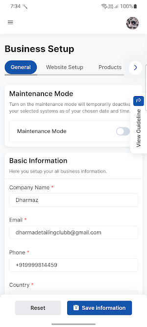 Gadiwala Admin Screenshot 1