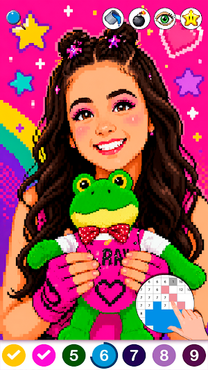 Lara Campos Juegos Colorear Screenshot 3
