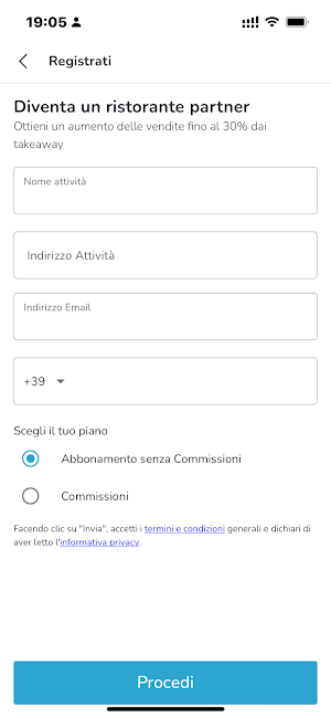 Manager - GourFood Screenshot 1