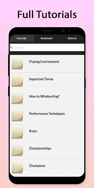 Easy Windsurfing Tutorial Screenshot 1