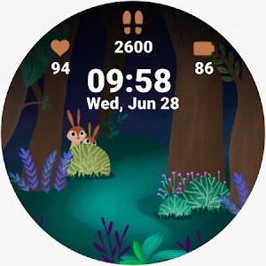 Enchanted Forest Watch Face Screenshot 3