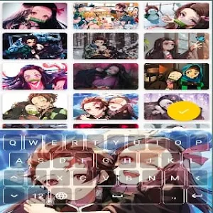 Keyboard Anime Terbaru Latar Screenshot 0