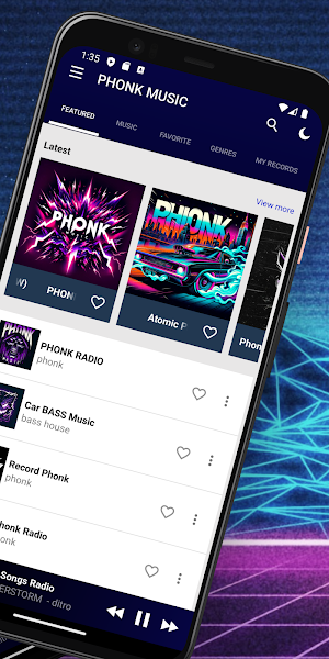 Phonk Music - Car Drive Radio Screenshot 1
