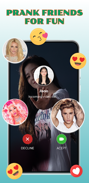 Celebrity Fake Video Call Screenshot 0