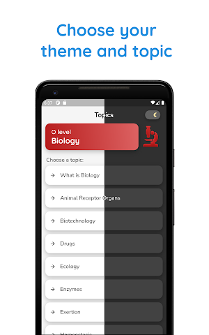 O Level Biology Quiz Questions and Answers Screenshot 0