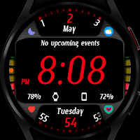 Carbon Watch Face Wear OS