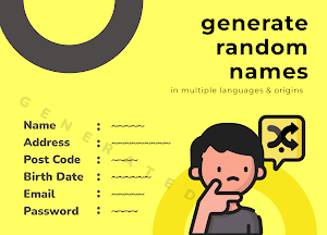Fake Name Generator Screenshot 0