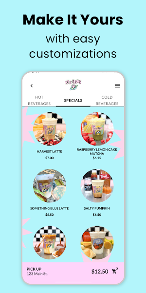 Due-Back Coffee Screenshot 2