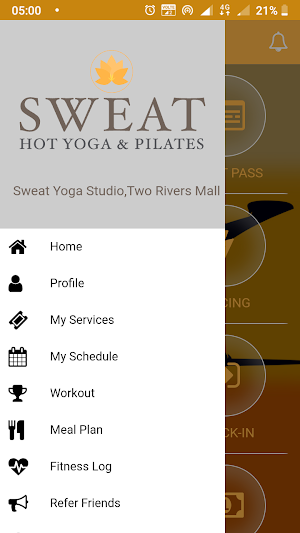 Sweat Hot Yoga Screenshot 2