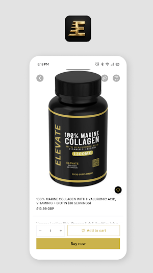 Elevate Supplements Screenshot 2