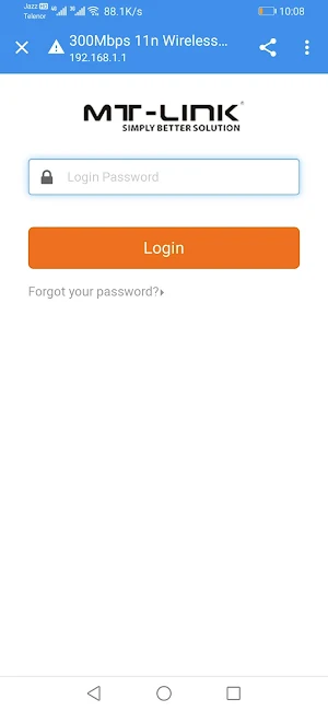 Wi-Fi Config Screenshot 2