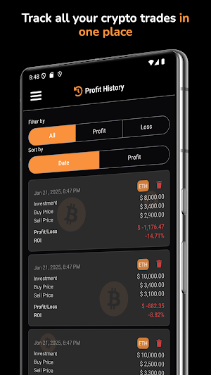 Crypto Profit Calculator Screenshot 1